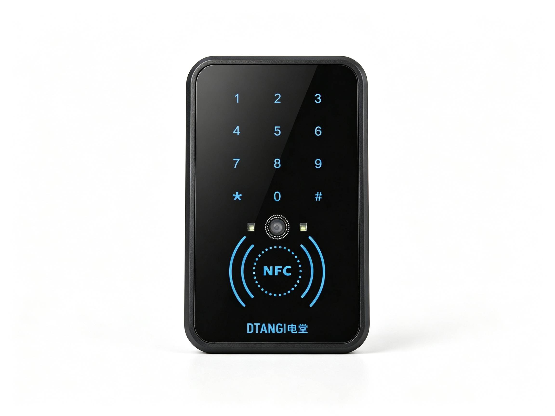 电堂智能门禁读卡器（NFC  密码  二维码）